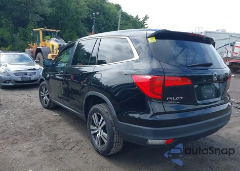 2017 Honda Pilot Ex-L z USA, uszkodzony, nr VIN 5FNYF6H51HB011753